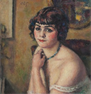 Portrait of a Young Lady, 1909. Creator: Charles Guerin.