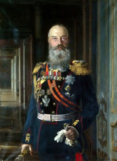Portrait of Grand Duke Mikhail Nikolayevich, 1913. Creator: Ernst von Liphart.