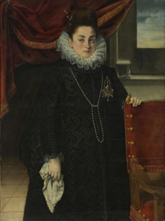 Female Portrait, 1650. Creators: Federico Barocci  , Bartolomé González.