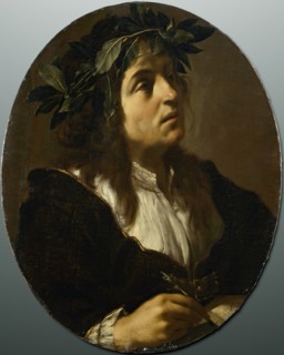 Portrait of a Poet, 1640. Creator: Francesco Cairo.
