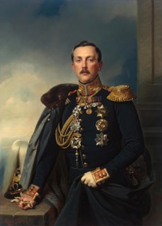 Portrait of Alexander Arkadyevich Suvorov, 1851. Creator: Franz Kruger.