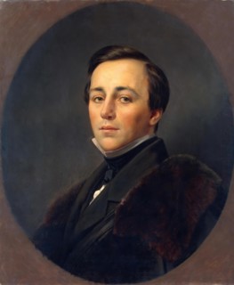 Portrait of Alexei Bobrinsky, 1850. Creator: Franz Kruger.
