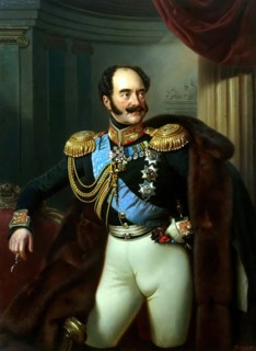 Portrait of Count Vladimir Adlerberg, 1851. Creator: Franz Kruger.