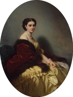 Portrait of Sophia Naryshkina, 1858. Creator: Franz Xaver Winterhalter.