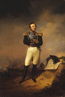 Portrait of Count Ivan Paskevich, 1869. Creator: Georg von Bothmann.