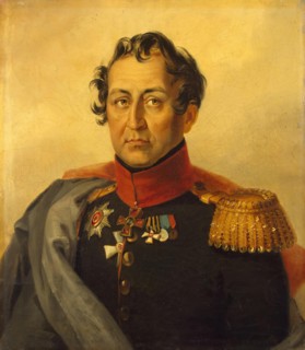 Portrait of Alexander I. Talyzin (1777-1849) (2nd), 1823. Creator: George Dawe.