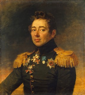 Portrait of Alexey P. Nikitin (1777-1858), 1822. Creators: George Dawe, Workshop of George Dawe.