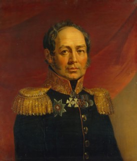 Portrait of Dmitry V. Lyalin (1772-1847/48), 1828. Creator: George Dawe.