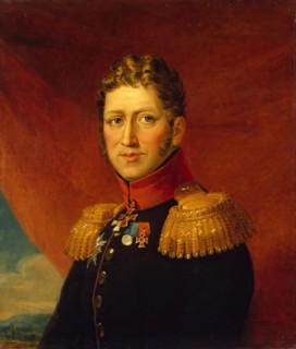 Portrait of Fyodor V. (Dietrich Jacob) Tijl van Seraskerken (1771-1826), 1824. Creators: George Dawe, Workshop of George Dawe.