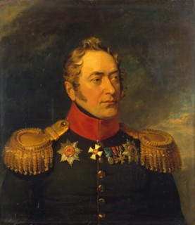 Portrait of Nikolai N. Khovansky (1777-1837), 1822. Creators: George Dawe, Workshop of George Dawe.