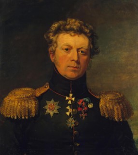 Portrait of Yevstafy Ye. Staden (1774-1845), 1822. Creators: George Dawe, Workshop of George Dawe.