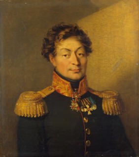 Portrait of Mikhail M. Volkov (1776-1820), 1822. Creators: George Dawe, Workshop of George Dawe.