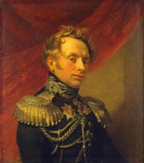 Portrait of Alexander P. Teslev (1778-1847), 1822. Creators: George Dawe, Workshop of George Dawe.