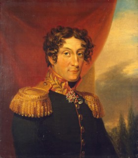 Portrait of Alexander Ya. Patton (1762-1815), 1823. Creators: George Dawe, Workshop of George Dawe.