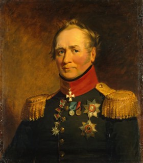 Portrait of Fyodor F. Oerthel (1767/68-1825), 1823. Creators: George Dawe, Workshop of George Dawe.