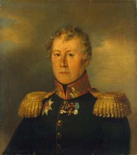 Portrait of Fyodor V. Zvarykin (1765-1826), 1823. Creators: George Dawe, Workshop of George Dawe.