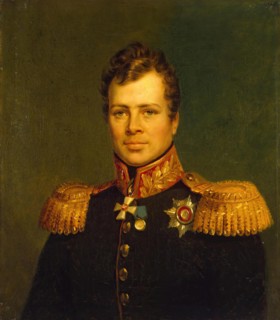 Portrait of Maxim I. Damas (1785-1862), 1823. Creators: George Dawe, Workshop of George Dawe.