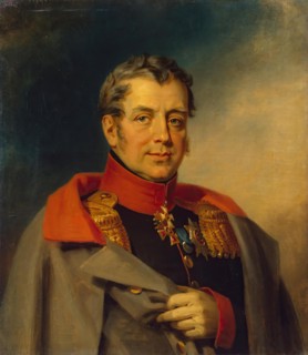 Portrait of Mikhail D. Balk (1764-1818), 1824. Creators: George Dawe, Workshop of George Dawe.