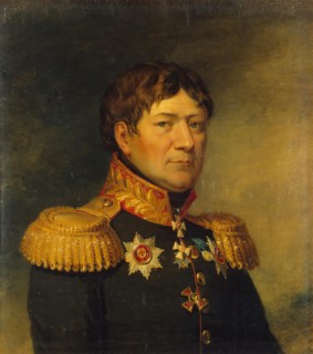 Portrait of Yegor M. Pillar (1767-1830), 1822. Creators: George Dawe, Workshop of George Dawe.