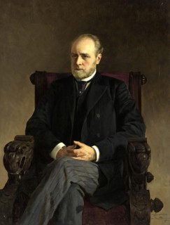 Portrait of I.F. Doss, 1900. Creator: Ilya Savich Galkin.