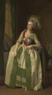 Portrait of N.V. Saltykova, 1780. Creator: Friedrich Tischbein.