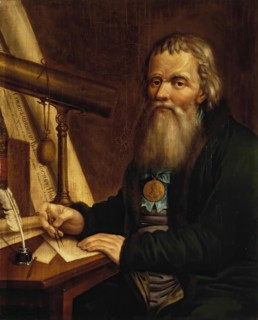 Portrait of Ivan Kulibin, 1818. Creator: Pyotr Vedenetsky.