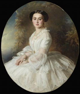 Portrait of Grand Duchess Olga Feodorovna, 1857. Creator: Richard L Lauchert.