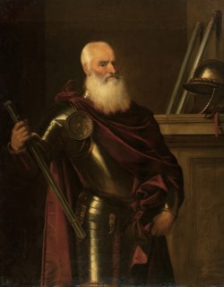 Portrait of Admiral Vincenzo Capello, 1575. Creator: Workshop of Titian.