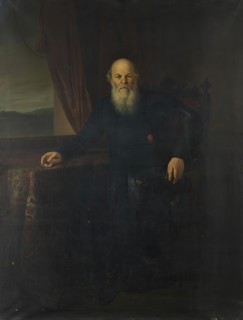 Portrait of the Merchant F.G. Gromov, 1862. Creator: Matvey Varuhin.