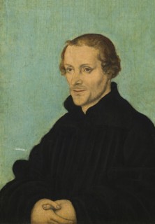 Portrait of Philipp Melanchton, 1532. Creator: Lucas Cranach the Elder.
