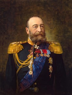 Portrait of Admiral E. I. Alexeyev, 1904. Creator: Alexander Fedorovich Pershakov.
