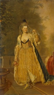 Portrait of Anna Elizabeth Louise Ferdinanda of Prussia, 1773. Creator: Anna Dorothea Therbusch.
