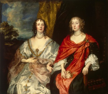 Portrait of Ladies-in-Waiting to Queen Henrietta Maria, 1630. Creator: Anthony van Dyck.