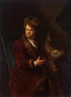 Portrait of Johann Melchior Dinglinger, 1721. Creator: Antoine Pesne.