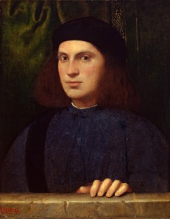 Portrait of a Young Man, 1515. Creator: Bonifacio de' Pitati.