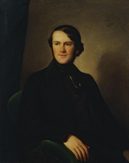 Portrait of Baron Alexander Stieglitz, 1844. Creator: Charles Auguste Guillaume Steuben.