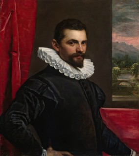 Portrait of a Man (Francesco Bassano?), 1587. Creator: Domenico Tintoretto.