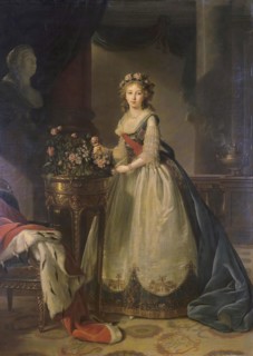 Portrait of Grand Duchess Yelizaveta Alexeyevna, 1795. Creator: Elisabeth Louise Vigee-LeBrun.