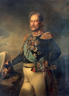 Portrait of Prince Alexei Orlov, 1851. Creator: Franz Kruger.