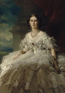 Portrait of Princess Tatyana Alexandrovna Yusupova, 1858. Creator: Franz Xaver Winterhalter.