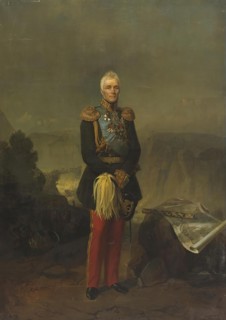 Portrait of Count M.S. Vorontsov, 1869. Creator: Georg von Bothmann.