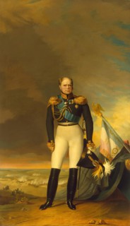 Portrait of Grand Prince Konstantin Pavlovich (1779-1831), 1834. Creator: George Dawe.