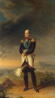 Portrait of Fieldmarshal Mikhail B. Barclay de Tolly (1761-1818), 1829. Creator: George Dawe.