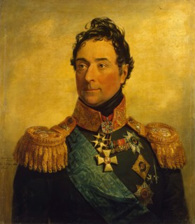 Portrait of Alexander F. Langeron (1763-1831), 1822. Creator: George Dawe.
