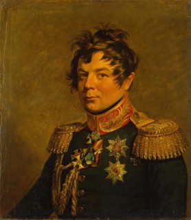 Portrait of Ivan I. Diebitsch-Zabalkansky (1785-1831), 1821. Creator: George Dawe.