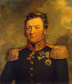 Portrait of Alexander L. Voinov (1768/70-1832), 1822. Creator: George Dawe.