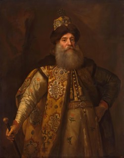 Portrait of Piotr Potyomkin (1617-1700), 1682. Creator: Sir Godfrey Kneller.
