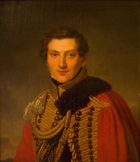 Portrait of V. Lanskoy, 1811. Creator: Henri-Francois Riesener.