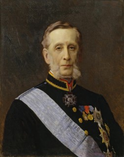 Portrait of Count Piotr Valuyev, 1880. Creator: Ivan Kramskoy.