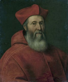 Portrait of Cardinal Jacopo Sadoleto, 1536. Creator: Jacopino del Conte.